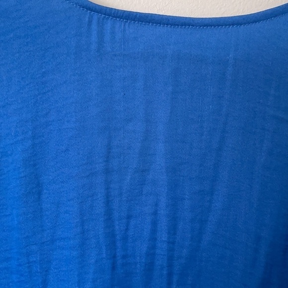 Vince Camino Side Drawstring Rumple Blouse - Picture 4 of 5